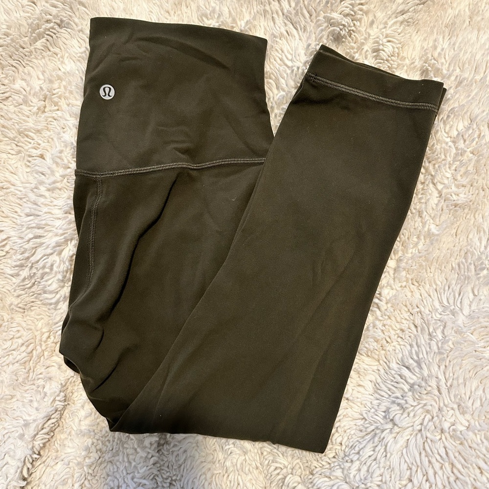 Lululemon Olive Align High Rise Leggings